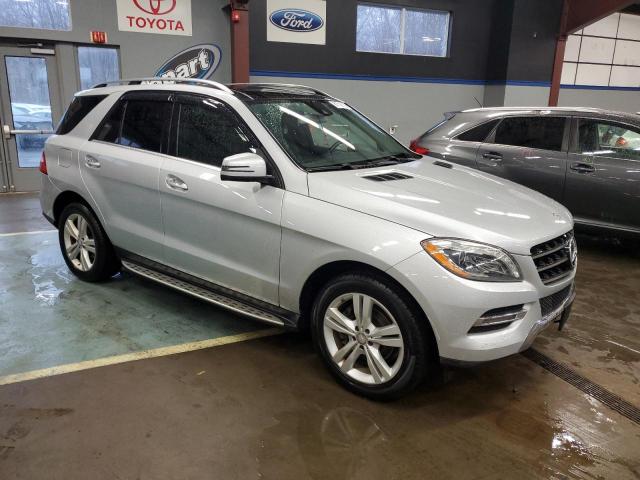 4JGDA5HB0EA348928 - 2014 MERCEDES-BENZ ML 350 4MATIC SILVER photo 4