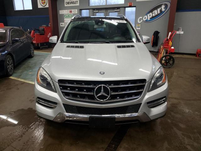 4JGDA5HB0EA348928 - 2014 MERCEDES-BENZ ML 350 4MATIC SILVER photo 5