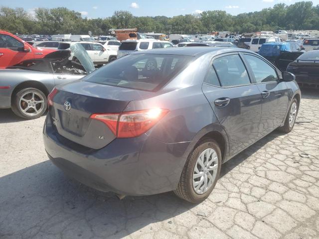 5YFBURHEXHP730873 - 2017 TOYOTA COROLLA L BLUE photo 3