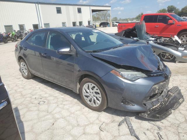 5YFBURHEXHP730873 - 2017 TOYOTA COROLLA L BLUE photo 4