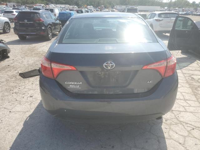 5YFBURHEXHP730873 - 2017 TOYOTA COROLLA L BLUE photo 6