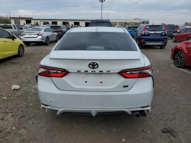 4T1G11AK0PU121322 - 2023 TOYOTA CAMRY SE NIGHT SHADE WHITE photo 6