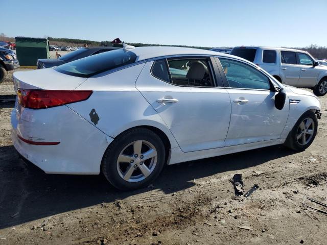 5XXGM4A76EG310018 - 2014 KIA OPTIMA LX WHITE photo 3