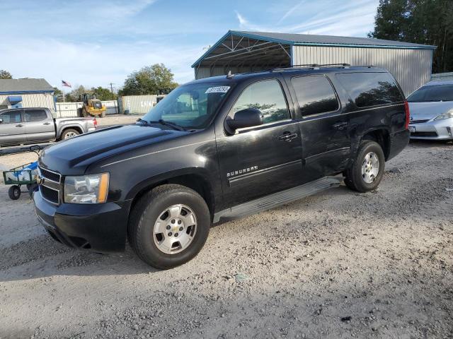 1GNSCJE04CR146388 - 2012 CHEVROLET SUBURBAN C1500 LT BLACK photo 1