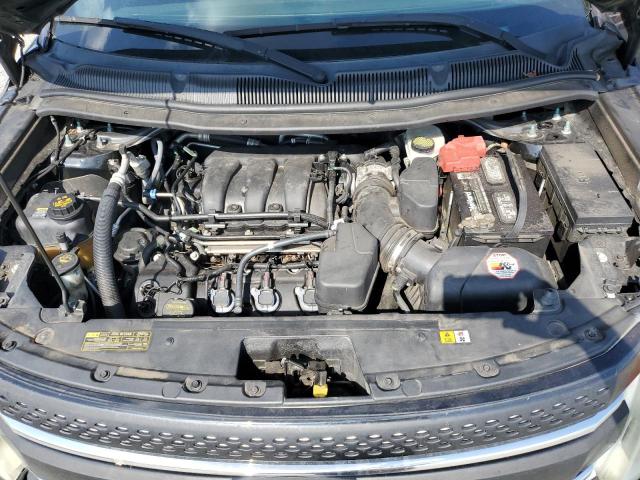 1FMHK7D85CGA50633 - 2012 FORD EXPLORER XLT Чорний фото 12