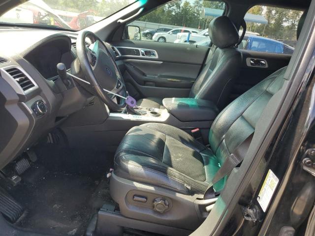 1FMHK7D85CGA50633 - 2012 FORD EXPLORER XLT Чорний фото 7