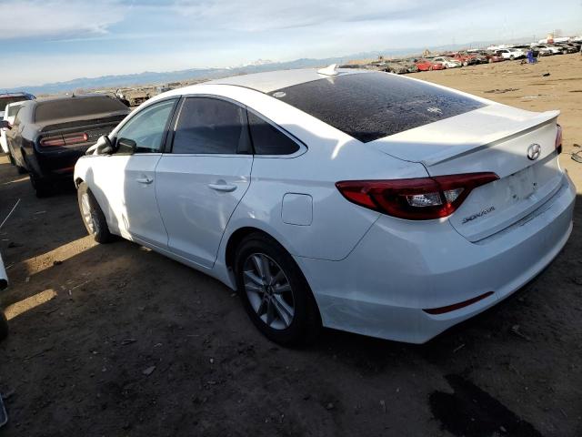 5NPE24AFXGH324595 - 2016 HYUNDAI SONATA SE WHITE photo 2