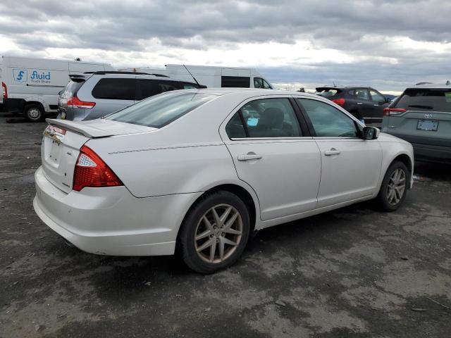 3FAHP0JG3BR272531 - 2011 FORD FUSION SEL WHITE photo 3