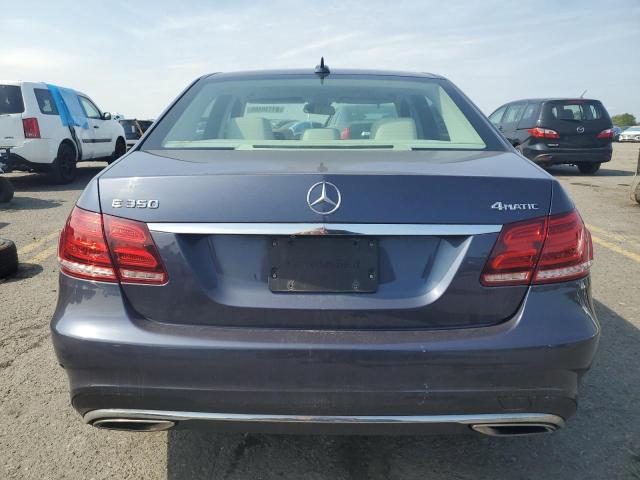 WDDHF8JB4GB250913 - 2016 MERCEDES-BENZ E 350 4MATIC BLUE photo 6