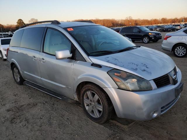 5N1BV28U84N309202 - 2004 NISSAN QUEST S SILVER photo 4