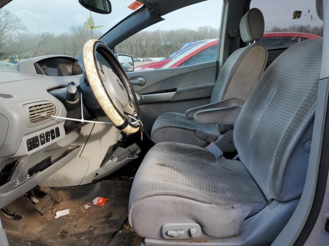 5N1BV28U84N309202 - 2004 NISSAN QUEST S SILVER photo 7