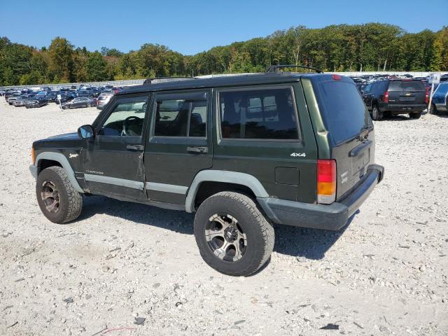 1J4FJ68S3WL235381 - 1998 JEEP CHEROKEE SPORT GREEN photo 2