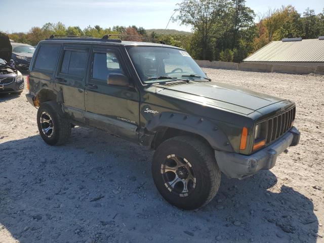 1J4FJ68S3WL235381 - 1998 JEEP CHEROKEE SPORT GREEN photo 4