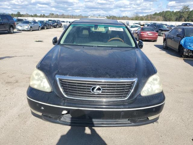 JTHBN36F565048188 - 2006 LEXUS LS 430 BLACK photo 5