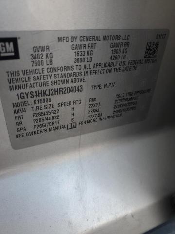 1GYS4HKJ2HR204043 - 2017 CADILLAC ESCALADE ESV LUXURY Gümüş foto 13