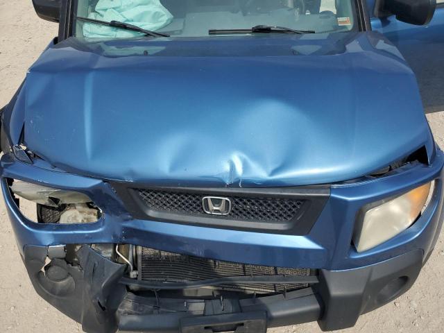5J6YH287X6L010187 - 2006 HONDA ELEMENT EX 蓝色 照片 11