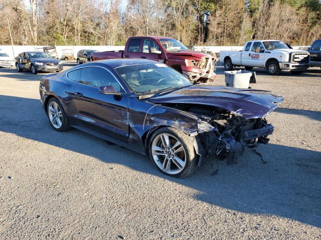 1FA6P8TH3J5184270 - 2018 FORD MUSTANG BLUE photo 4