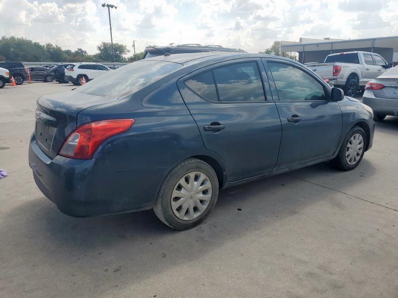 3N1CN7AP4FL827999 - 2015 NISSAN VERSA S TEAL photo 3