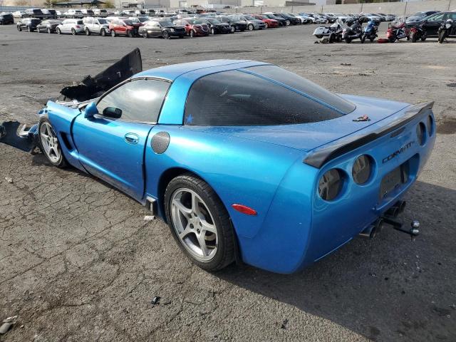 1G1YY22G7Y5115624 - 2000 CHEVROLET CORVETTE BLUE photo 2