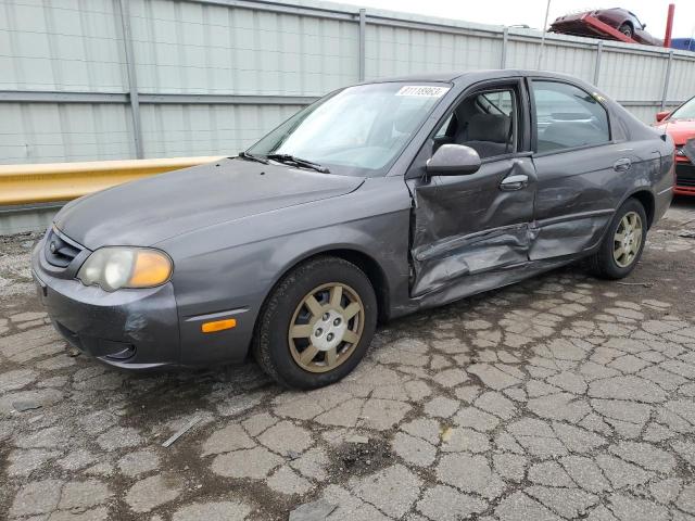 KNAFB161835118148 - 2003 KIA SPECTRA GS GRAY photo 1