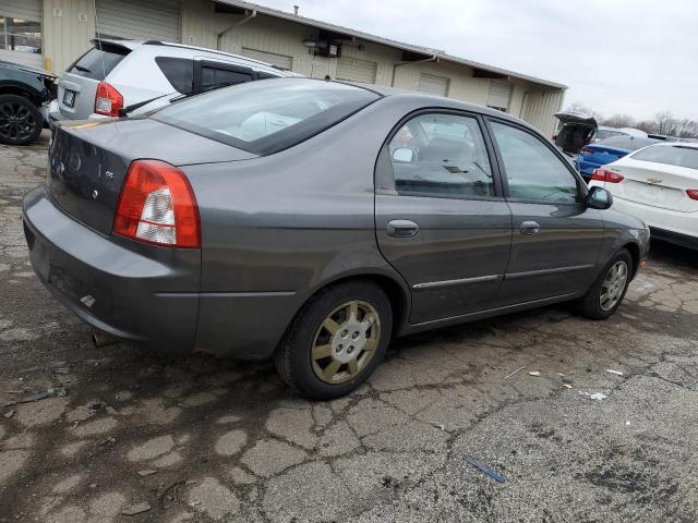 KNAFB161835118148 - 2003 KIA SPECTRA GS GRAY photo 3