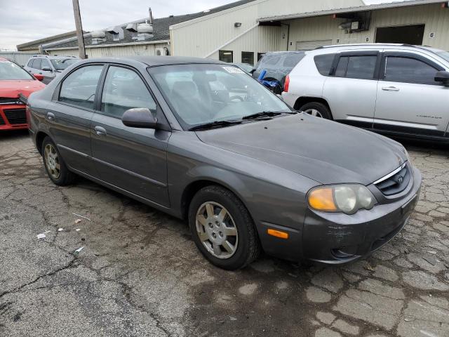 KNAFB161835118148 - 2003 KIA SPECTRA GS GRAY photo 4