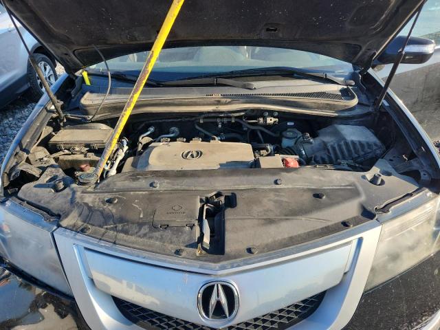 2HNYD2H44CH500537 - 2012 ACURA MDX TECHNOLOGY შავი ფოტო 11