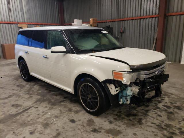 2FMGK5CC0BBD16846 - 2011 FORD FLEX SEL WHITE photo 4