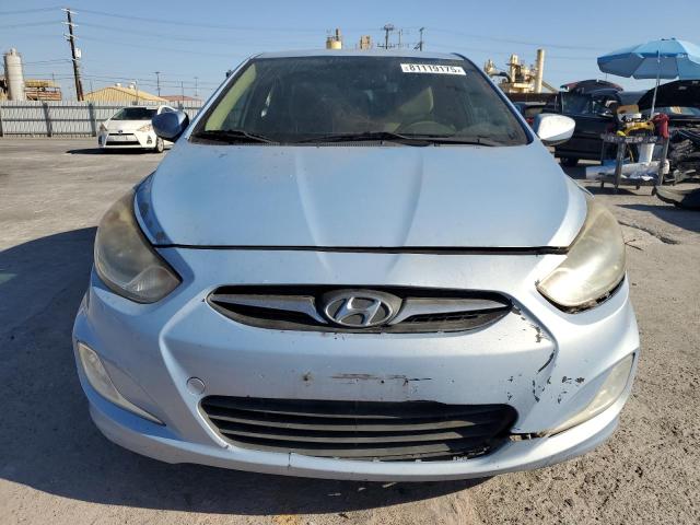 KMHCU4AE2CU256801 - 2012 HYUNDAI ACCENT GLS 蓝色 照片 5