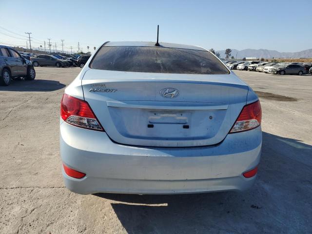 KMHCU4AE2CU256801 - 2012 HYUNDAI ACCENT GLS 蓝色 照片 6