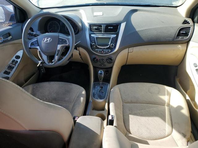 KMHCU4AE2CU256801 - 2012 HYUNDAI ACCENT GLS 蓝色 照片 8