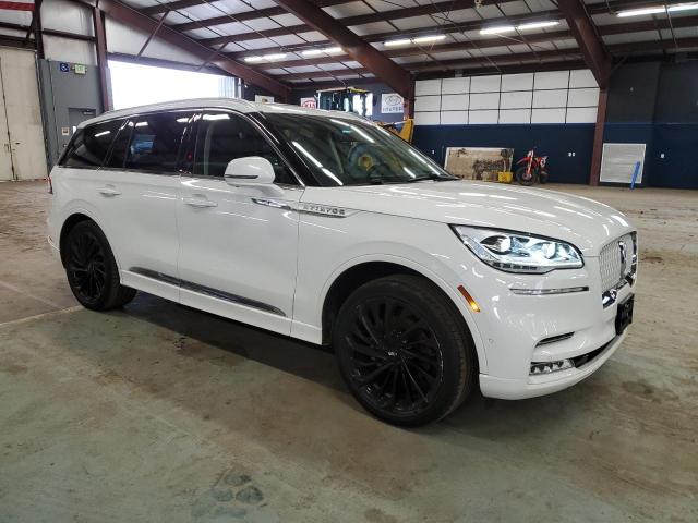 5LM5J7XC3MGL00178 - 2021 LINCOLN AVIATOR RESERVE WHITE photo 4