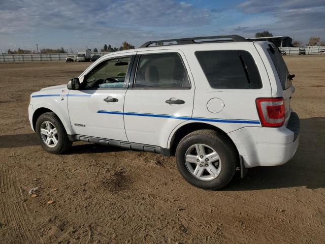 1FMCU59H68KA71044 - 2008 FORD ESCAPE HEV WHITE photo 2