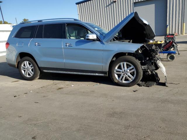4JGDF6EE3FA564134 - 2015 MERCEDES-BENZ GL 450 4MATIC SILVER photo 4