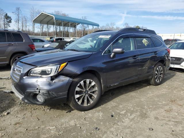 4S4BSBNC6G3331865 - 2016 SUBARU OUTBACK 2.5I LIMITED GRAY photo 1