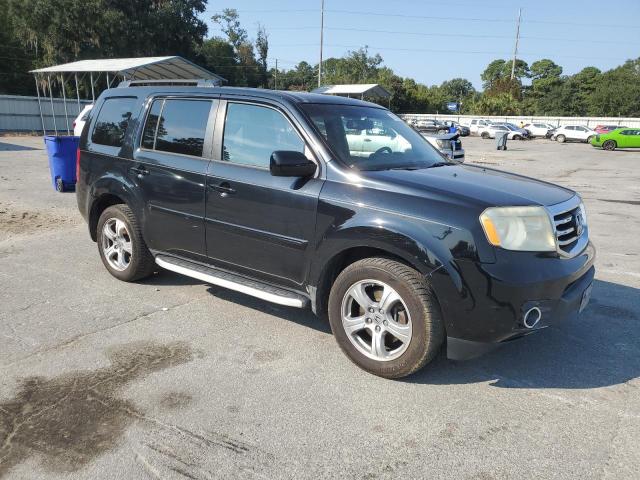 5FNYF3H53CB006352 - 2012 HONDA PILOT EXL 黑色 照片 4