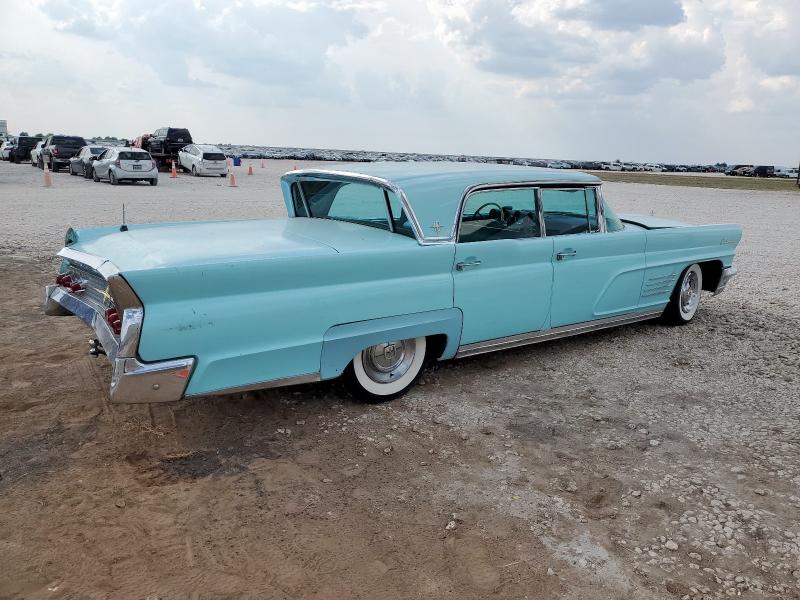 Y82H408807 - 1960 LINCOLN CONTINENTA BLUE photo 3