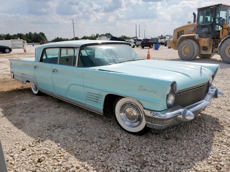 Y82H408807 - 1960 LINCOLN CONTINENTA BLUE photo 4