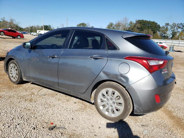 KMHD35LH9HU371567 - 2017 HYUNDAI ELANTRA GT GRAY photo 2