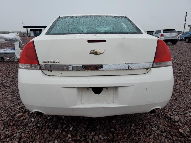 2G1WS551669288729 - 2006 CHEVROLET IMPALA 4D POLICE WHITE photo 6