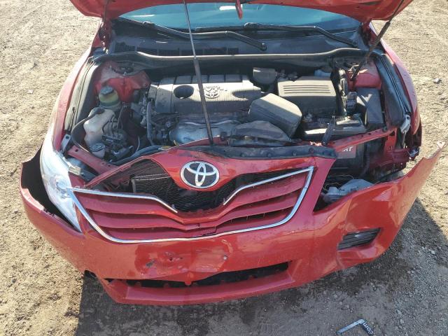 4T4BF3EK1AR012656 - 2010 TOYOTA CAMRY BASE RED photo 11