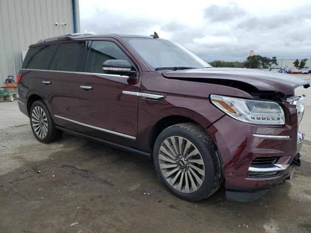 5LMJJ2LT1KEL21630 - 2019 LINCOLN NAVIGATOR RESERVE MAROON photo 4