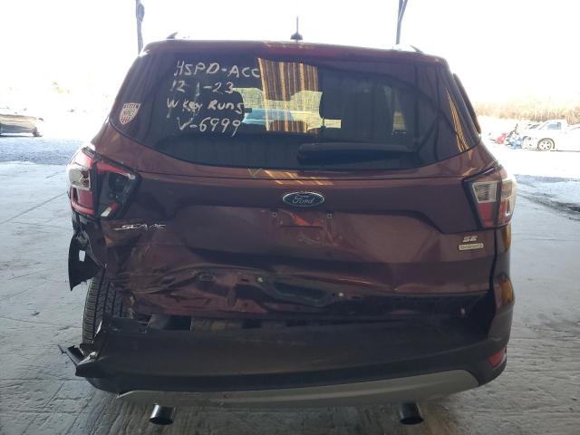 1FMCU0GD3JUA86999 - 2018 FORD ESCAPE SE BURGUNDY photo 6