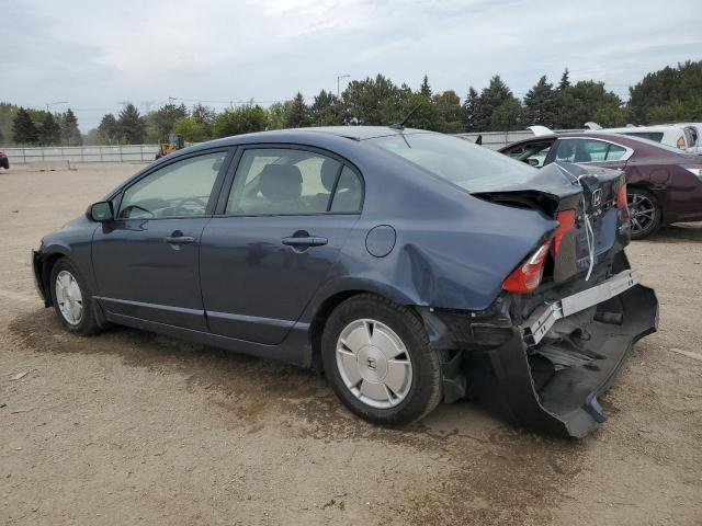 JHMFA362X8S015928 - 2008 HONDA CIVIC HYBRID 灰色 照片 2