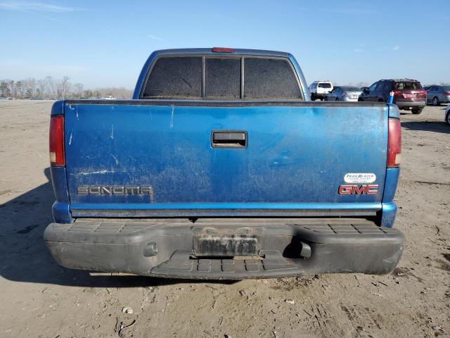 1GTDT13W31K265791 - 2001 GMC SONOMA BLUE photo 6