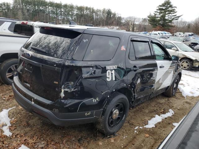 1FM5K8AR2KGB45879 - 2019 FORD EXPLORER POLICE INTERCEPTOR Schwarz Foto 3