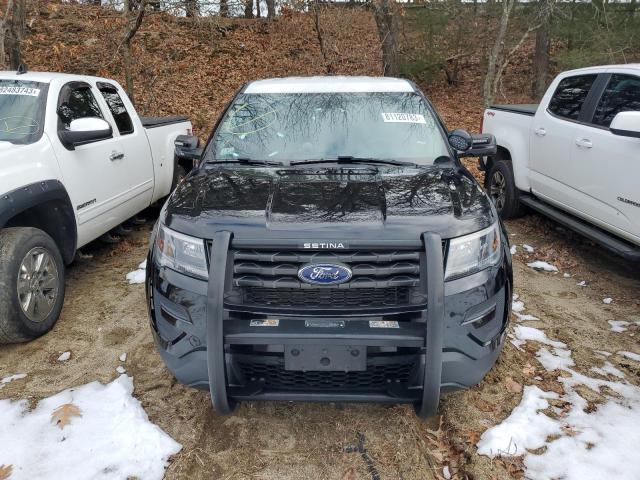 1FM5K8AR2KGB45879 - 2019 FORD EXPLORER POLICE INTERCEPTOR Schwarz Foto 5
