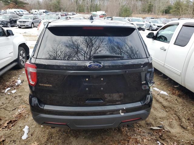 1FM5K8AR2KGB45879 - 2019 FORD EXPLORER POLICE INTERCEPTOR Schwarz Foto 6