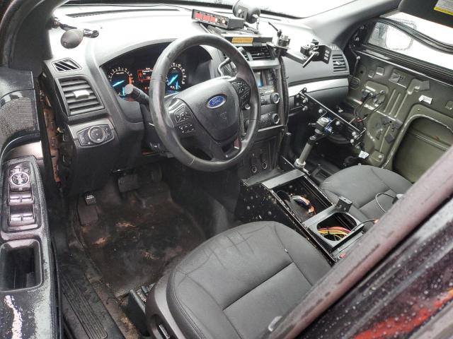 1FM5K8AR2KGB45879 - 2019 FORD EXPLORER POLICE INTERCEPTOR Schwarz Foto 8