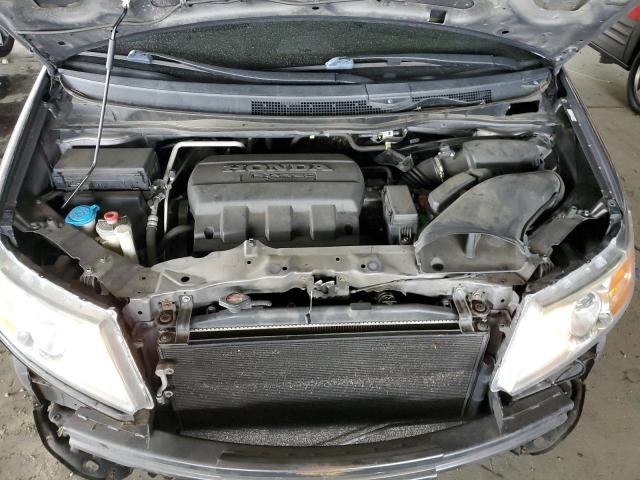 5FNRL5H60DB091122 - 2013 HONDA ODYSSEY EXL GRAY photo 12